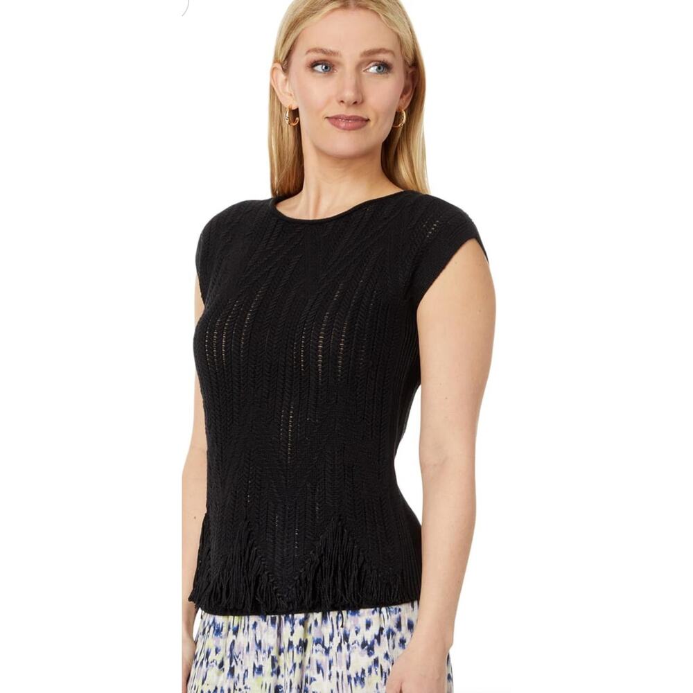 NIC+ZOE Women's Textured knit Swing Sweater NWT‎ size medium